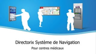 Directorix Système de Navigation
Pour centres médicaux
 