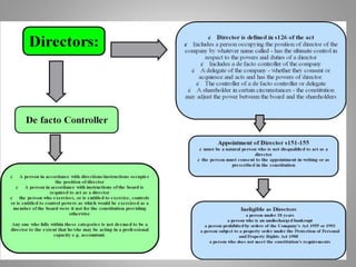 Directors 2014 - Companies Act 1993 NZ