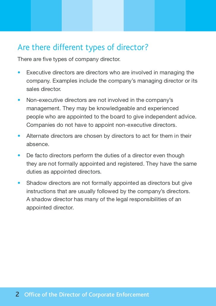 directors duties amp responsibilities duties of it support