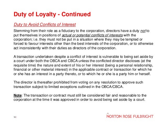 directors duty of care For the english law, see duty of care in english law for duty of care in the tort context, see duty of care in united states corporation and business association law (particularly delaware law and the revised model business corporation act) , a duty of care is part of the fiduciary duty owed to a corporation by its directors. directors duty of care For the english law, see duty of care in english law for duty of care in the tort context, see duty of care in united states corporation and business association law (particularly delaware law and the revised model business corporation act) , a duty of care is part of the fiduciary duty owed to a corporation by its directors.