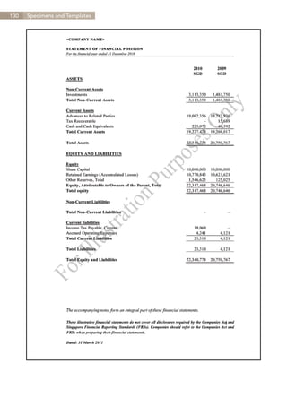 130   Specimens and Templates




                                Contents
 