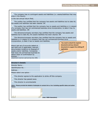 e-Forms: Step-by-Step Guides   155




             Contents
 