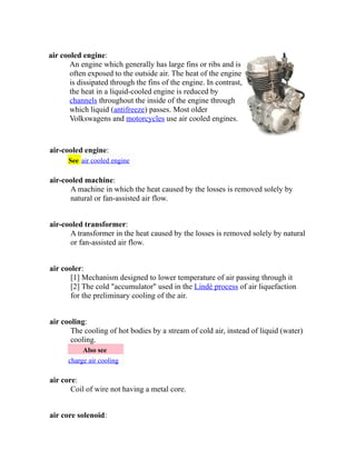 Directory of automotive words | PDF