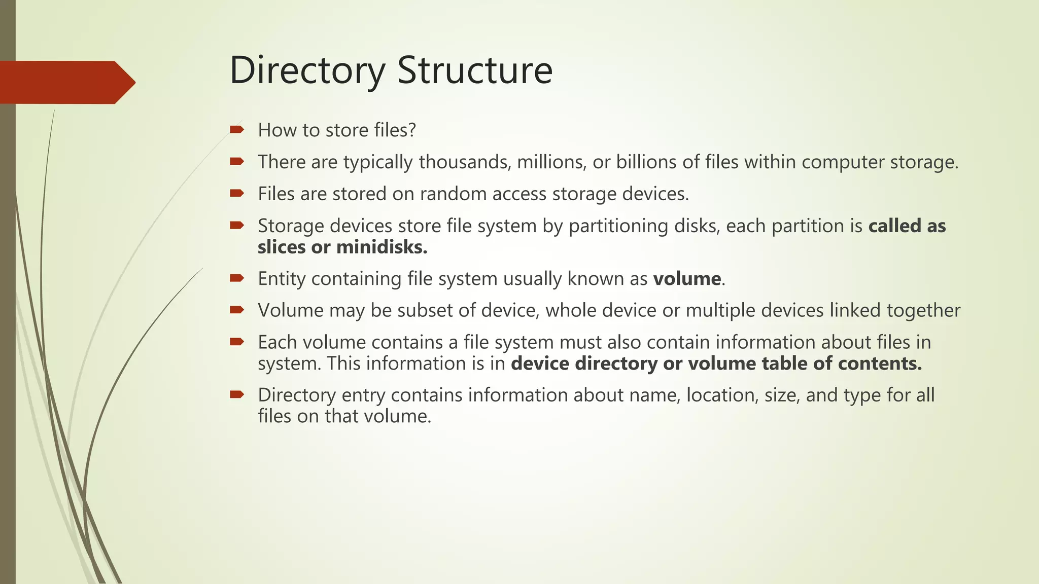 Directory structure | PPTX