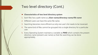 Directory structure | PPTX