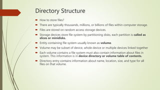 Directory structure | PPTX