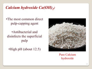 Direct pulp capping | PDF