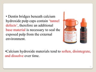 Direct pulp capping | PDF