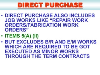 DirectPurchase for mes wks procedure.ppt