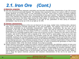 2.1. Iron Ore (Cont.)
 