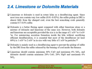2.4. Limestone or Dolomite Materials
 