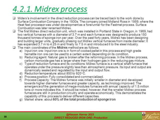 @Hassan Harraz 2023
DIRECT REDUCED IRON ORE: Production
38
 