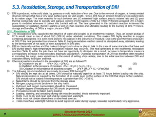 5.3. Reoxidation, Storage, and Transportation of DRI
 