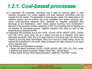 1.2.1. Coal-based processes
 