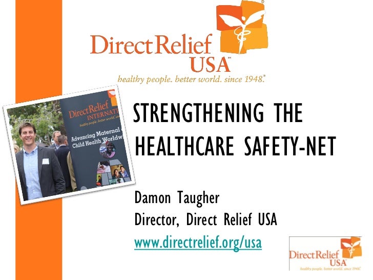 Direct Relief USA Programs