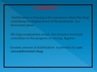 Stability Support Rect DIRECT RETAINERS.ppt