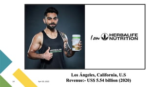 14 April 30, 2022
Los Ángeles, California, U.S
Revenue:- US$ 5.54 billion (2020)
 