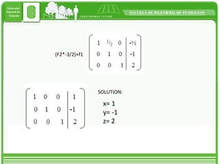(F2*-3/2)+f1 x= 1 y= -1 z= 2 SOLUTION: 