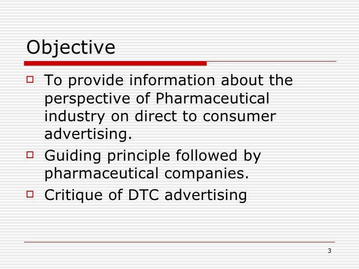 direct to consumer advertising