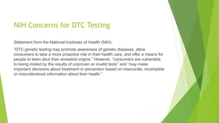 Dtc Testing Letter DTC Testing | PPTX