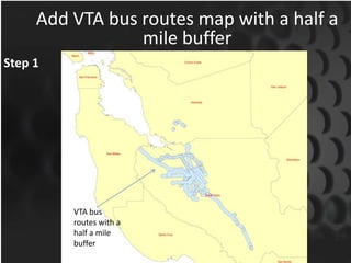 Transit Analysis Map Direct Transit Analysis | PPTX