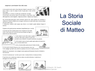 La Storia
Sociale
di Matteo
A cura delle docenti: D.Asquini - M. Casaril,
esperte in Didattica Speciale
 