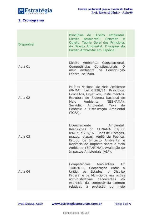 Curso exame de ordem