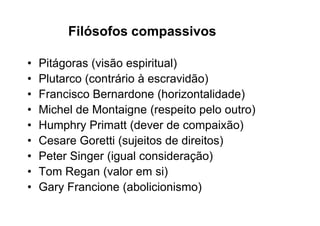 Experimentação x Direito Animal