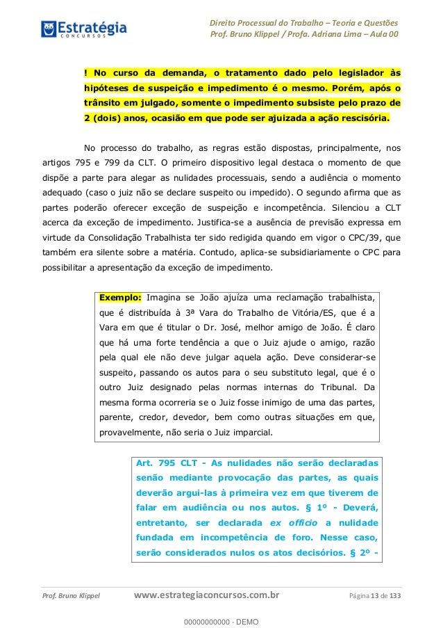 Artigo 133 clt