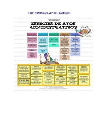 ATOS ADMINISTRATIVOS - ESPÉCIES
 