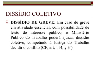 REGISTRO SINDICAL
 Sindicato por empresa, Sindicato por distrito
industrial, Sindicato Shopping etc.
 IMPUGNAÇÃO ADMINISTRATIVA:
Quadro de Funções e Comissão de
Enquadramento Sindical (CLT, artigos 570 e
571 )
 IMPUGNAÇÃO JUDICIAL: CF, art. 114,
III
 