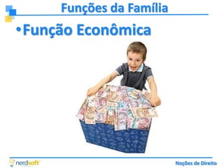 Funções da Família

•Função Econômica

Noções de Direito

 