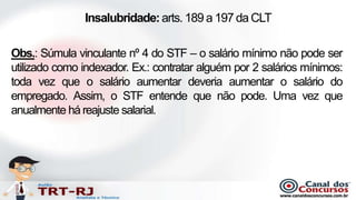 Aulão TRT-RJ - Direito do Trabalho - Isabelli Gravatá