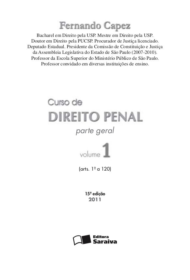 Curso de direito penal fernando capez