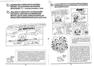 ESE AS AERONAVES EAS EMBARCAÇÕES NACIONAIS
INGRESSAREM MO MAR TmRITORIAI. ESTRANGEIRO
OU O SOBREVOAREM?

~ EMBARCAÇÕES EAERONAVES DE NATU~EIA

PRIVADA' lEI DA BANDEIRA OU PRINCIPIO
DO PAVILHÃO ~ PARÁGRAFO PRIMEIRO,lA PARTE

1b "BEM COMO ASMERCANTES EDE PROPRIEDADE
ÀERONAVU EAS EMBARCAÇÕES
BRASILEIRAS,

1lBIIB..

'
.
fs- NAviO E DE PROPRlõDAPE
íE
pRi VAM E. .sTA' iN6fl<SSANDO
EJVl1éRRiTó'FiO EsTRANG€iRO" "

BEM f'lGOf{íNHA ...
EsTAMOS éM
1Ép,p,iTófilo
/
Ei5TflI>N6 1iiRQ '.

~ VRUUulI1 rI,

~

PRIVADA, QUE SE ACHEM, RESPECTIVAMENTE, NO
ESPAÇO AÉREO CORIU$PONDENTE OU EM ALTO·MAR:

"'::

.. ' f)

Ewííiu ."
~

-~~--.-r

AffiO;;;;;~1'ó~

ENIENDi "f SE A EMBI1f5GAc70 OU A
DE
PRiVAM f" Es7i'VEREM 15M ALTO-{1IJAf?-) APliCA-Sé A

?RoP~íéMWt

D€NTRO DE uNIA

EM I3ARiJAq,Ão

~ lGi BU8i/SiRA.!fi2!2~~'
6
rç;;;;c:D

sr

'-;I'

PRiVAM t

17f1N

~~'i/~ ~ C
~

.1"'--'  n '~

~

'-.:."

~-

oQUE o

-

EsTAVA
iNGRESSANDO
EiNl ÍC'RRiTo'RiO
é)f,fON5S ..

<:>"co,

~~

oRFI... fo R QUE' Sr:;f,Et'
JüLGAPO ff/A ló
~ 'JAPoNeSA?

o (Ri ME ACONTECEU

JAPÃo

1WiA

vau»";'

I' .
cc=>'

kísso?g
0.[

".... _Se as embarcações ou aeronaves nacionais ingressam ou sobrevoam mar territorial estrangeiro. se ocorrer crime em suas

I

dependências, não será considerado territó-'rio brasileiro.

Não serão extensão do território brasileiro as embarcações e aeronaves nacionais quando ingressarem no mar territorial estrangeiro ou o sobre-

voarem. O Brasil, aliás, não raflficou a Convenção

~

~'S§

Pelo parágrafo primeiro do Art. 5°, são também consideradas
território nacional as. embarcações e aeronaves brasileiras,
mercantes ou de propriedade privada que se acham em alto
mar (partes do mar que não são águas interiores ou mar territorial estrangeiro) ou o estejam sobrevoando. Nessa hipótese, prevalece a denominada "lei da bandeira" ou "princípio do
pavilhão", que considera as embarcações e al?~onaves como
extensões do pais em que se acham matriculadas.

36

de Genebra que permitia restrições a esse princípio internacional (Art. 19). O Superior Tribunal de

w

<[~~

Justiça, aliás, entendeu ter sido praticado em território brasileiro crime ocorrido a bordo de navio
mercante estrange"lro em águas territoriais brasileiras, afastando a incidência do Art. 301 do
Código de Bustamante, tanto mais quanto os países de nacionalidade de autor e vitima e da bandeira do navio não eram signatários da
Convenção de Havana (Vide RT 665/353)

37

 