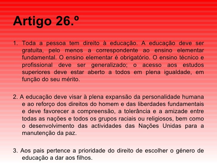 Explicação Do Artigo 29 Dos Direitos Humanos