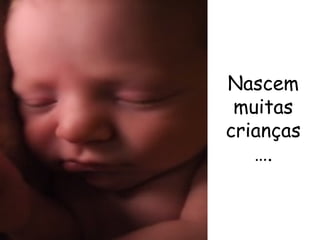 Nascem muitas crianças…. 