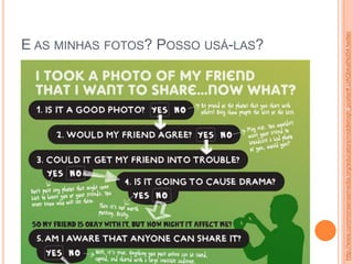 E AS MINHAS FOTOS? POSSO USÁ-LAS?
http://www.commonsensemedia.org/educators/middlehigh_poster#.UAQbkaINd54.twitter
 