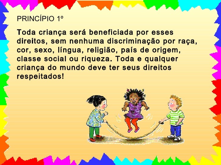 Declaração Universal Dos Direitos Da Criança Onu 20 11 1959