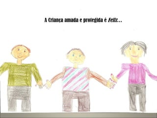 A Criança amada e protegida é  Feliz … 