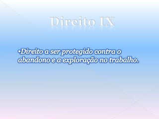 Direitos das crianças