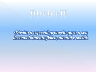 Direitos das crianças