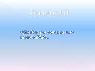 Direitos das crianças