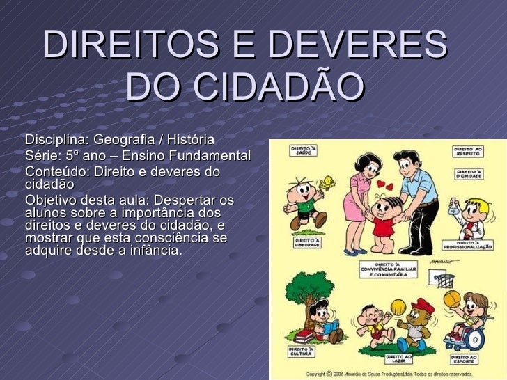 Direitos e deveres