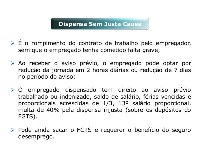 Direitos e deveres do trabalhador