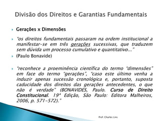 Direitos e garantias fundamentais (concurso pmpe) | PPTX