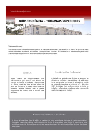 JURISPRUDÊNCIA  –  TRIBUNAIS  SUPERIORES
 