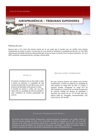 JURISPRUDÊNCIA  –  TRIBUNAIS  SUPERIORES
 