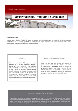 JURISPRUDÊNCIA  –  TRIBUNAIS  SUPERIORES
 