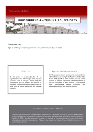 JURISPRUDÊNCIA  –  TRIBUNAIS  SUPERIORES
 